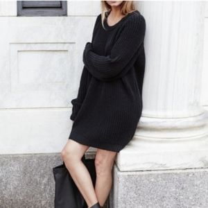 Emerson Fry imperial yarn chunky knit virgin wool long sweater